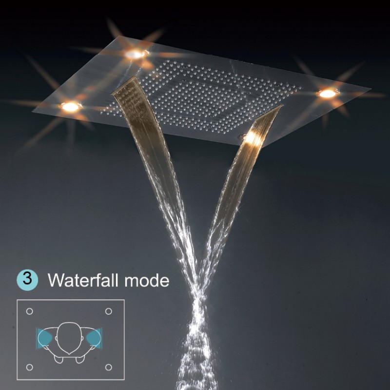 Ceiling Mounted Recessed Shower Head