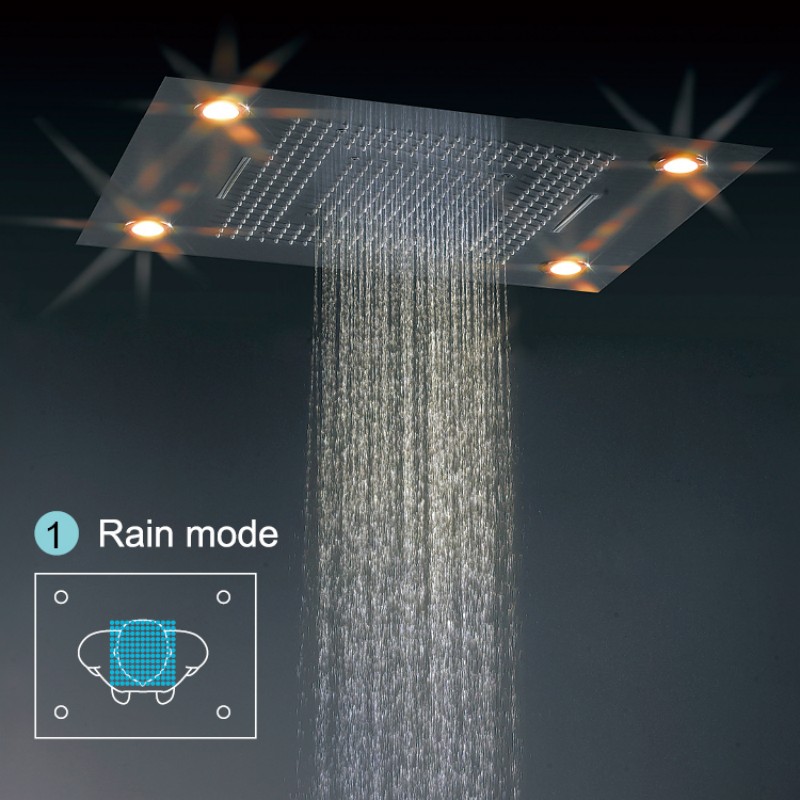 Ceiling Mounted Recessed Shower Head