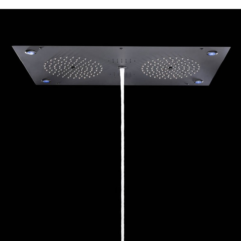 Black Shower Head Ceiling