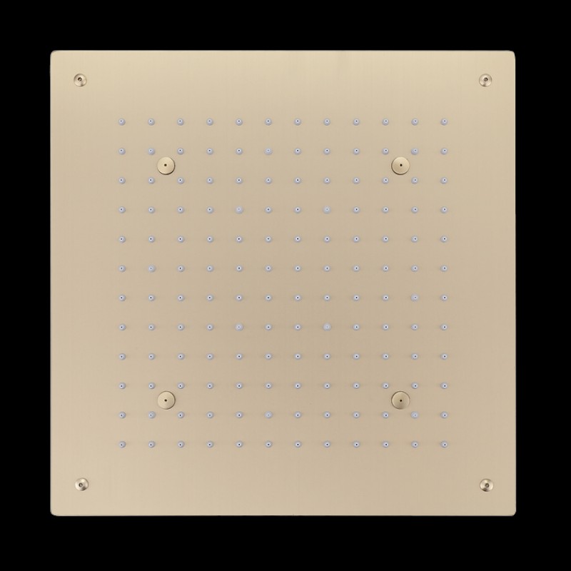 Gold Ceiling Shower Head