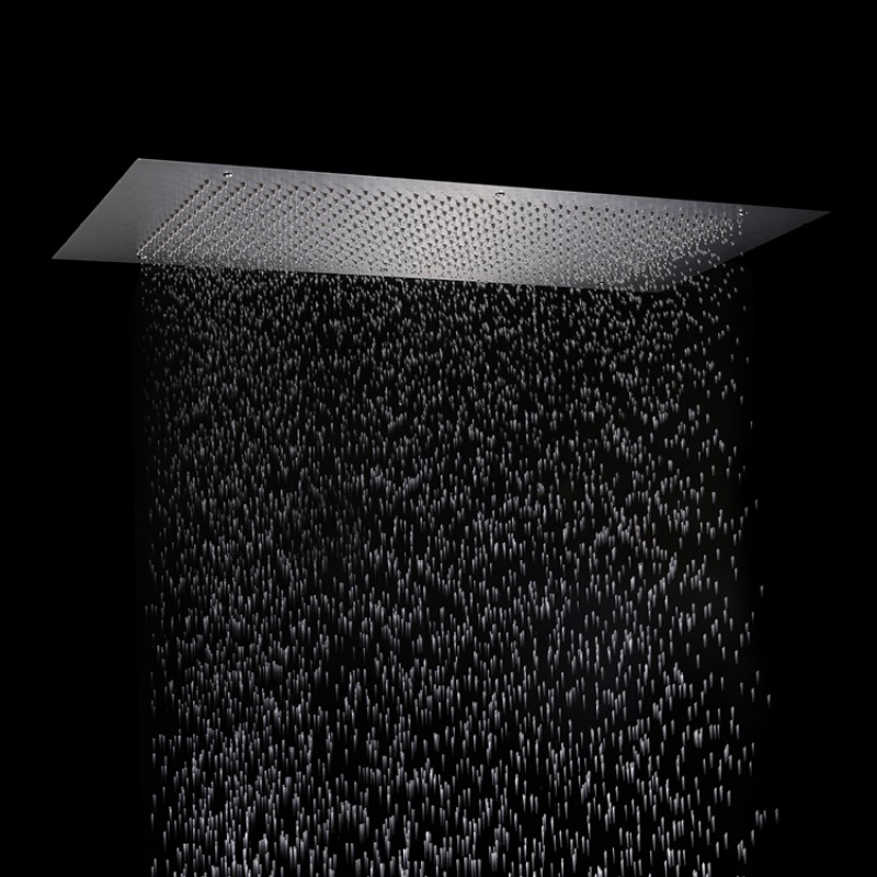 Recessed Shower Head Black