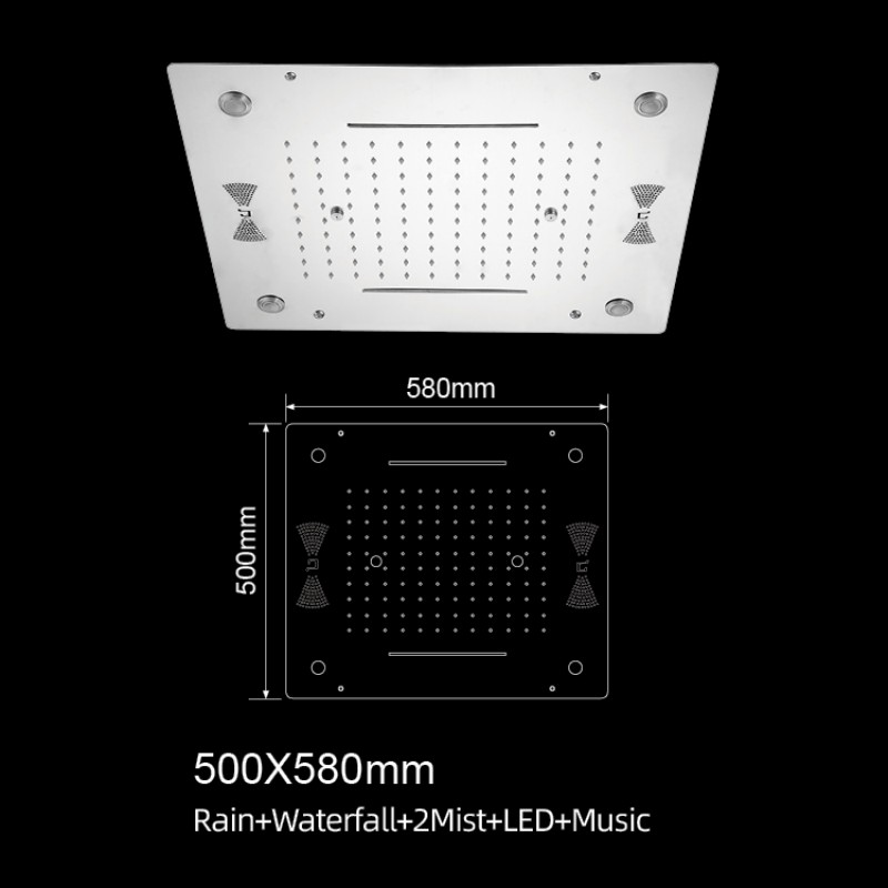 Concealed Ceiling Shower Head
