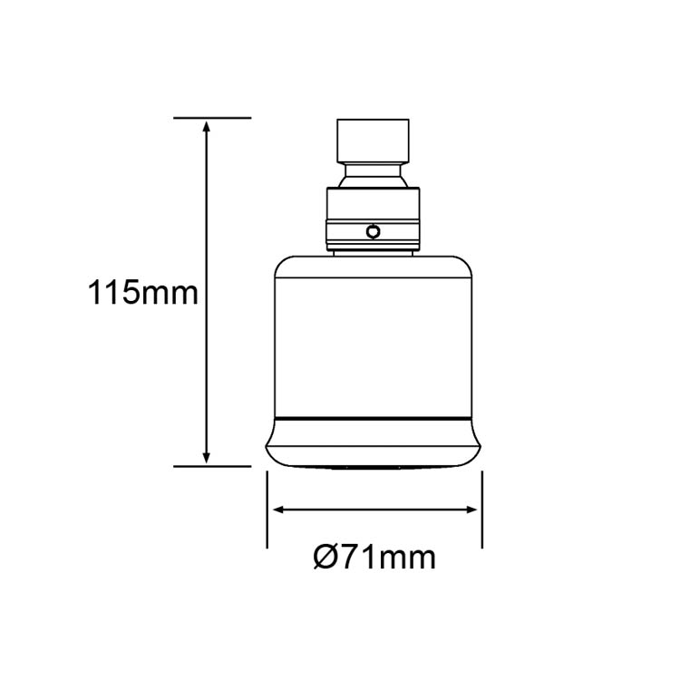 Concealed Black Shower Set