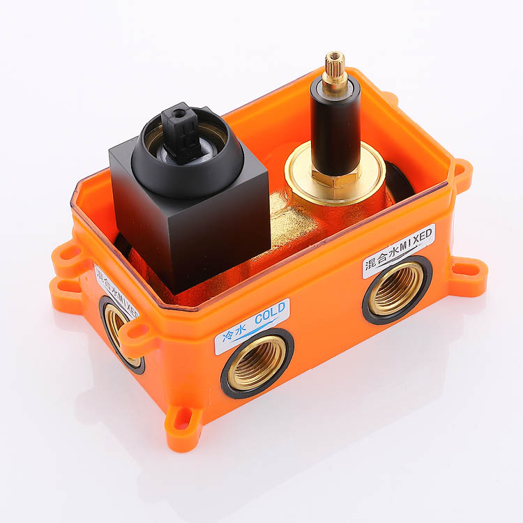 Concealed Shower Set Black