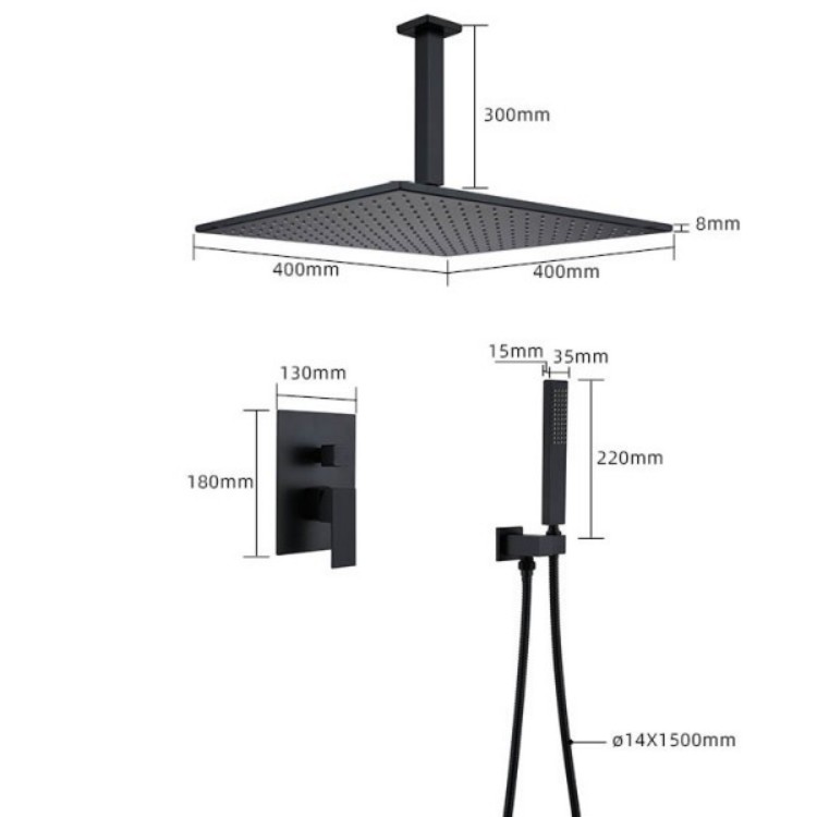 Luxury Concealed Shower System