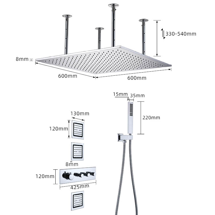 Concealed Shower Sets