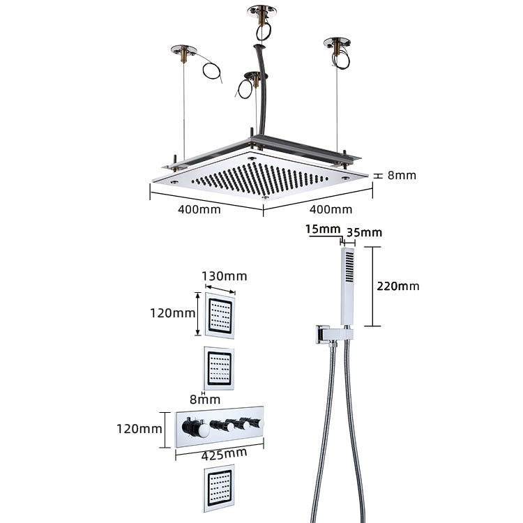 Concealed Rain Shower