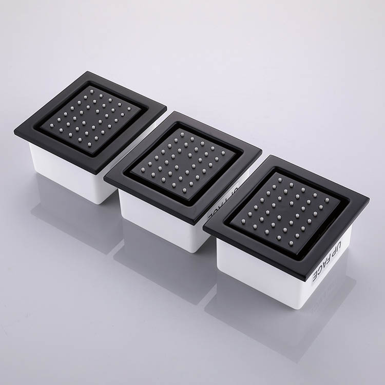 Black Concealed Mixer Shower