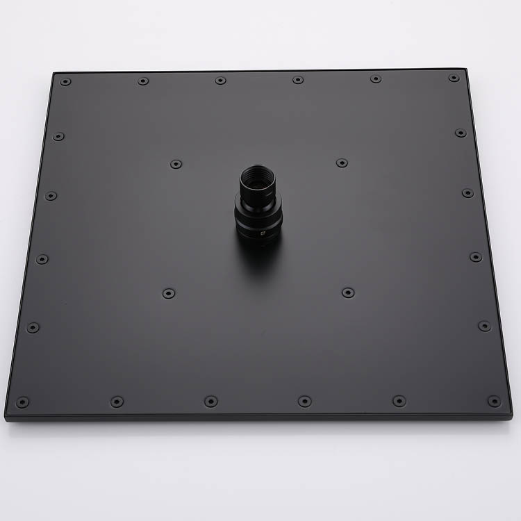 Black Concealed Thermostatic Shower