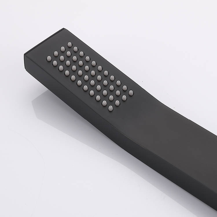 Black Concealed Thermostatic Shower