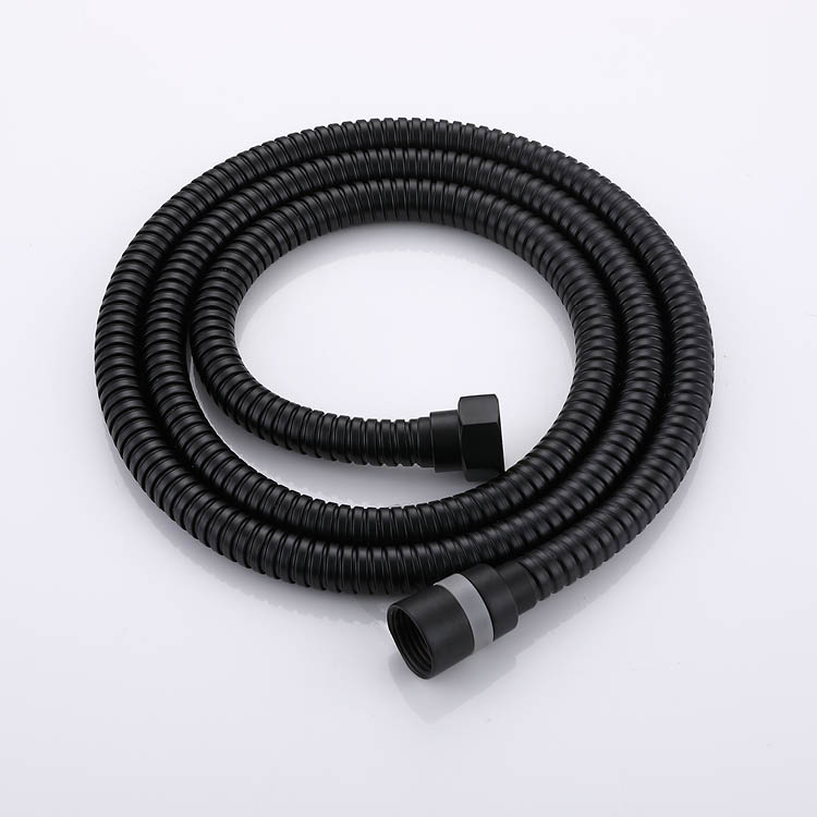 Black Concealed Thermostatic Shower