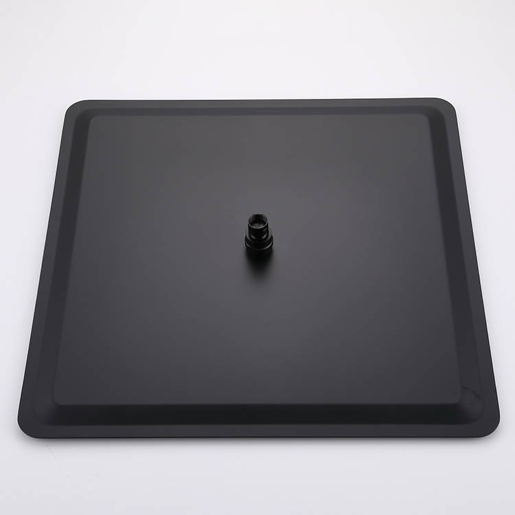 Black Concealed Shower