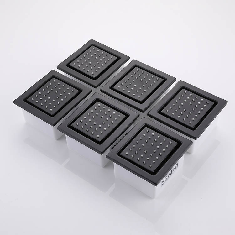 Black Concealed Shower