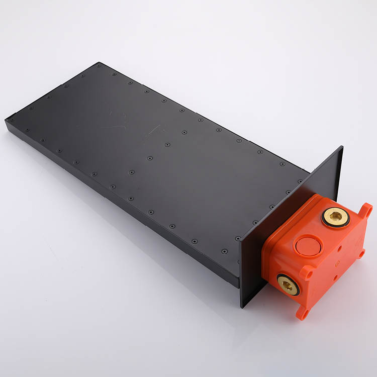 Matt Black Concealed Shower