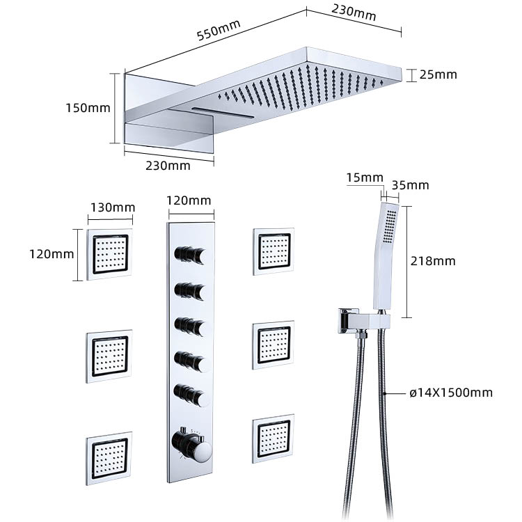 Concealed Shower Kit