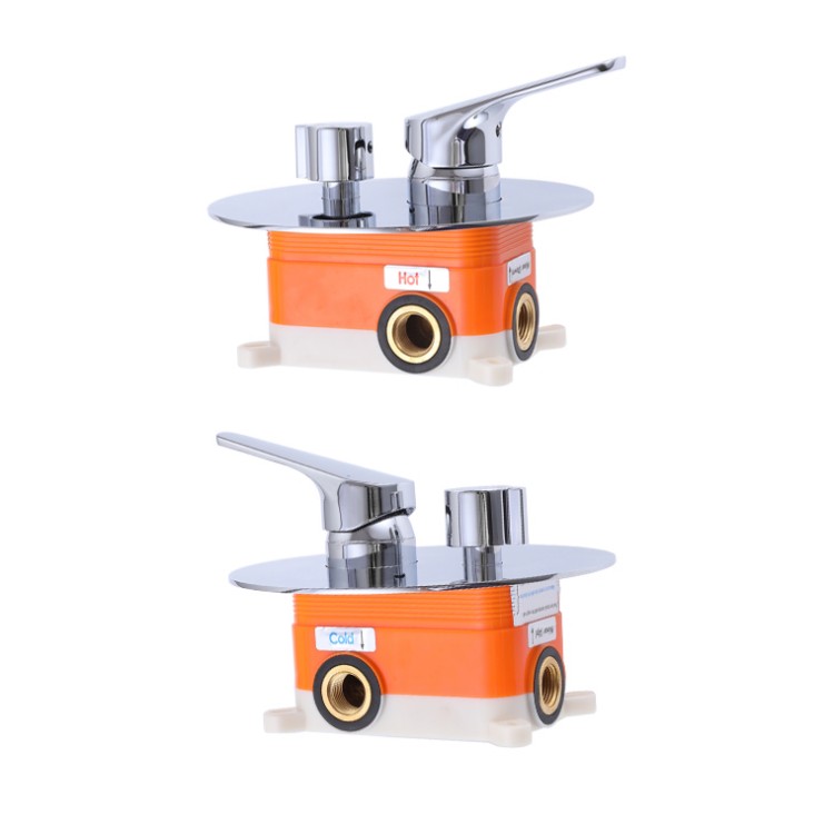 Square Concealed Shower Mixer