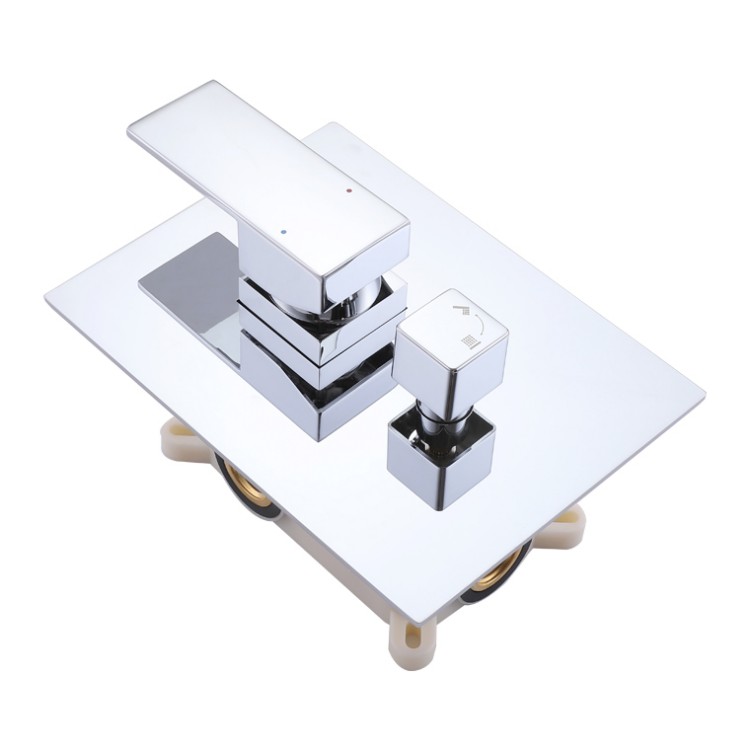 Square Concealed Shower Mixer
