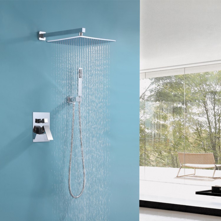 Square Concealed Shower Mixer