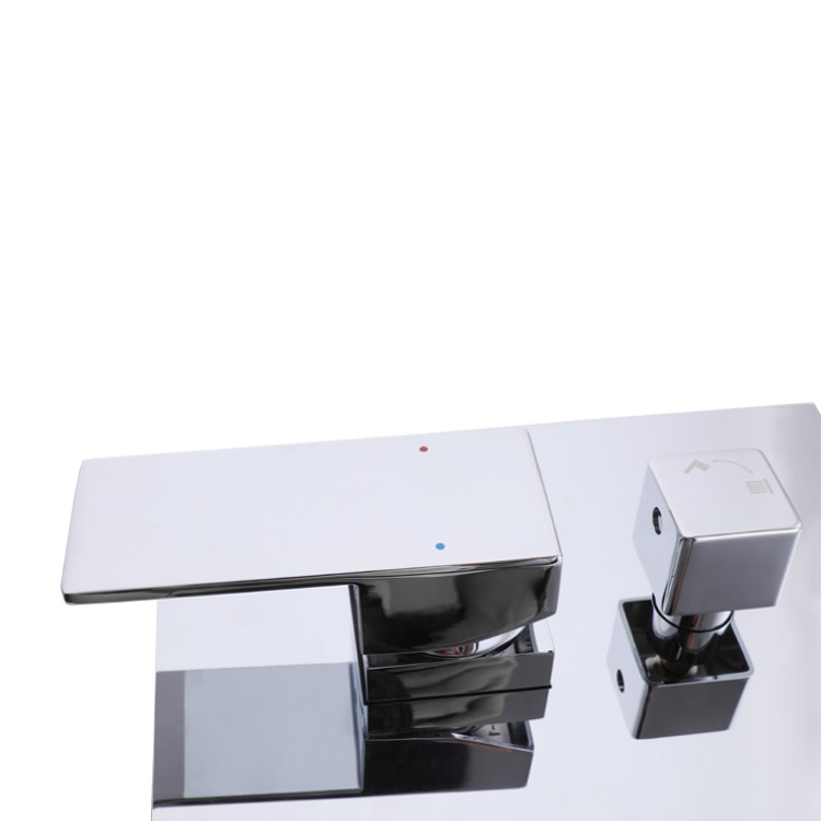 Square Concealed Shower Mixer