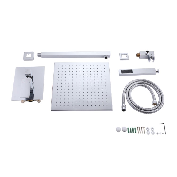 Square Concealed Shower Mixer