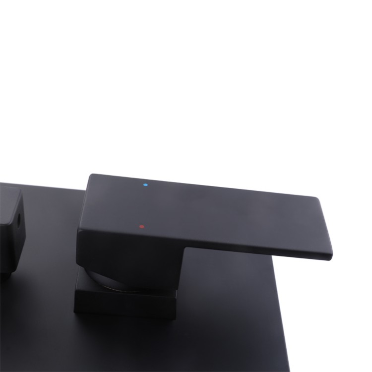 Black Concealed Shower Mixer