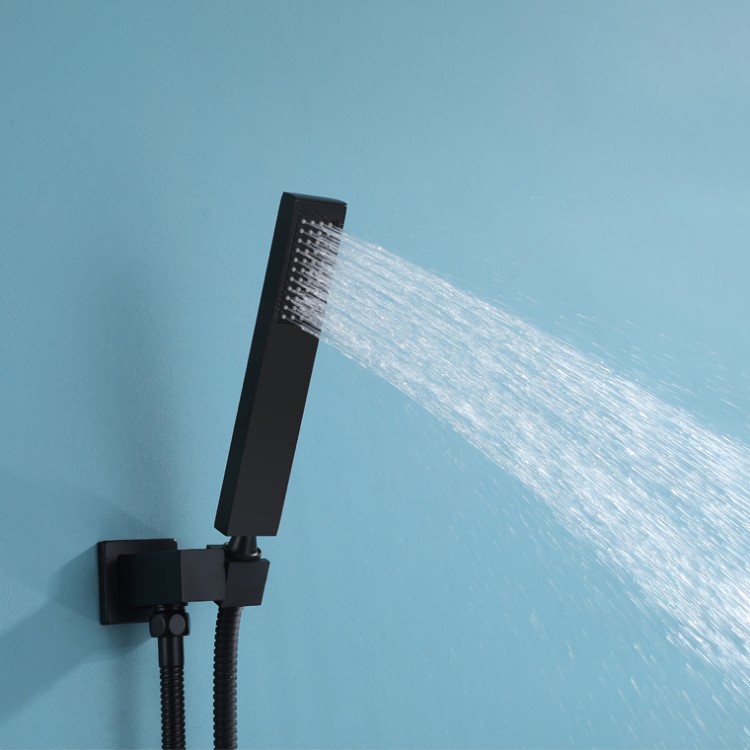 Black Concealed Shower Mixer