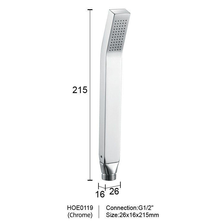 Single Function Handheld Shower Head