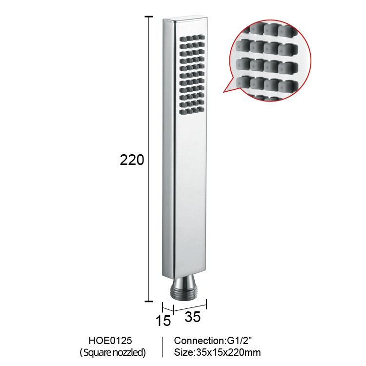 Water Efficient Hand Held Shower Heads
