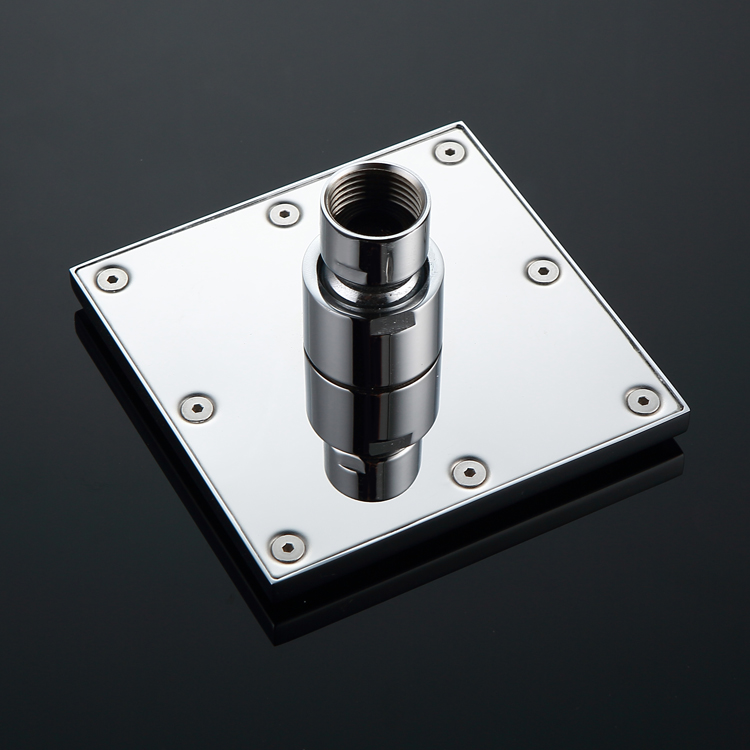 Brushed Brass Rain Shower Head