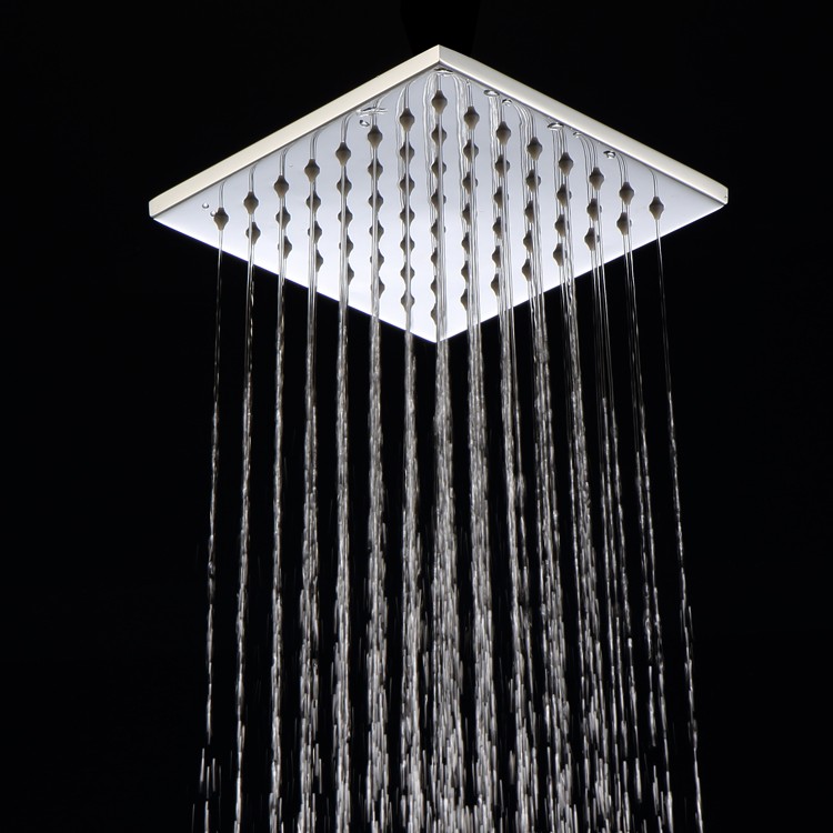 Polished Brass Rain Shower Head