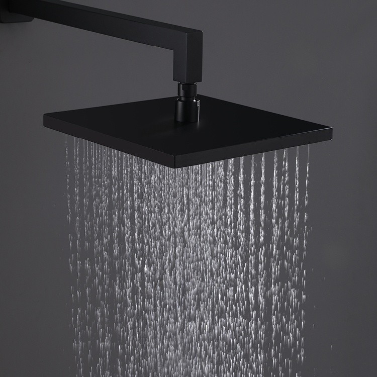 Black Stainless Steel Shower Head