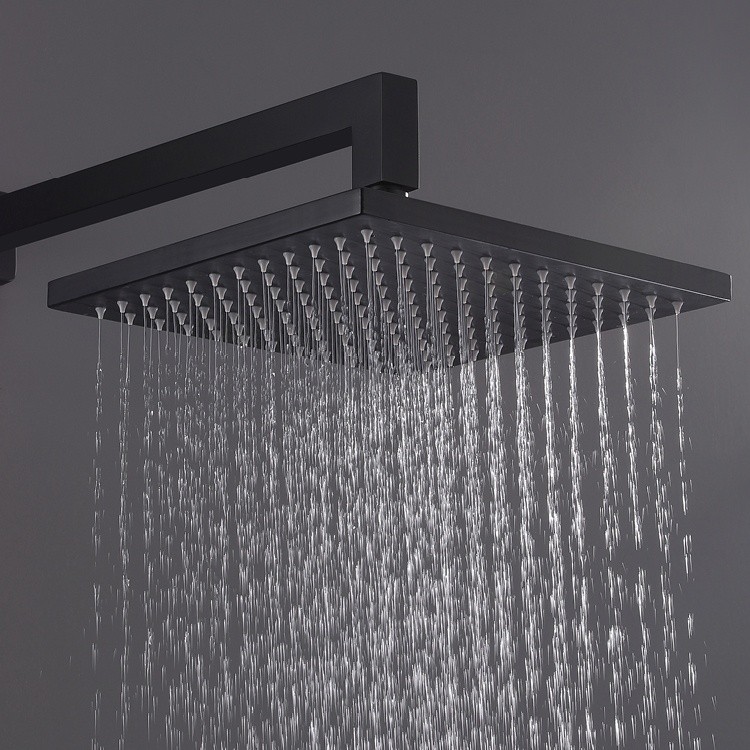 Black Stainless Steel Shower Head