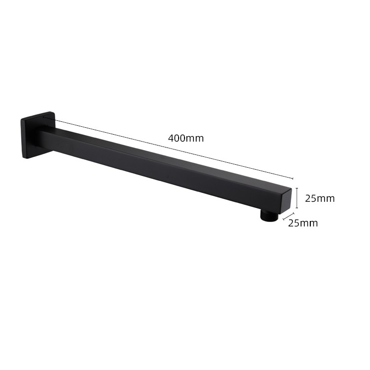Black Matte Shower Arm