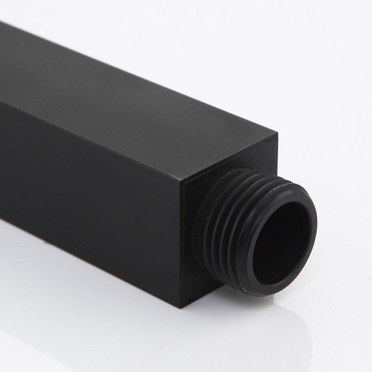 Matt Black Shower Arm