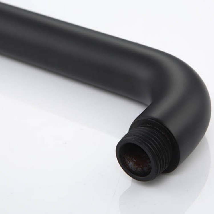 Shower Head Arm Black