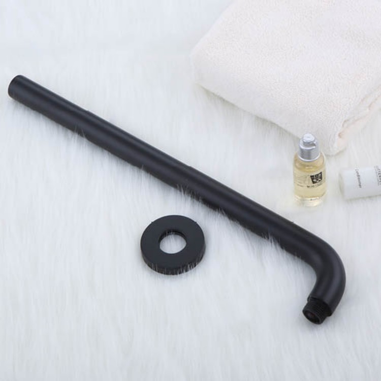 Shower Head Arm Black