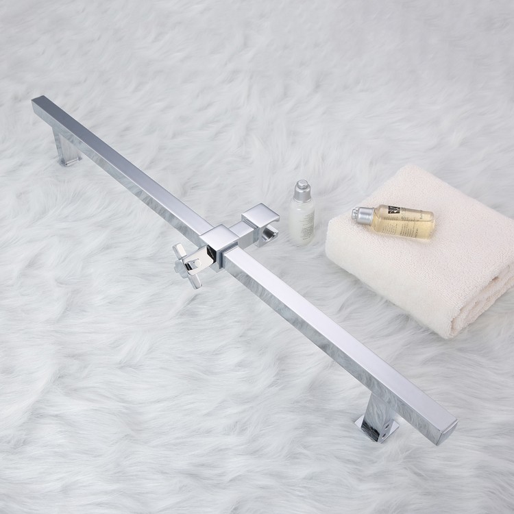 Bath Shower Mixer With Slider Rail