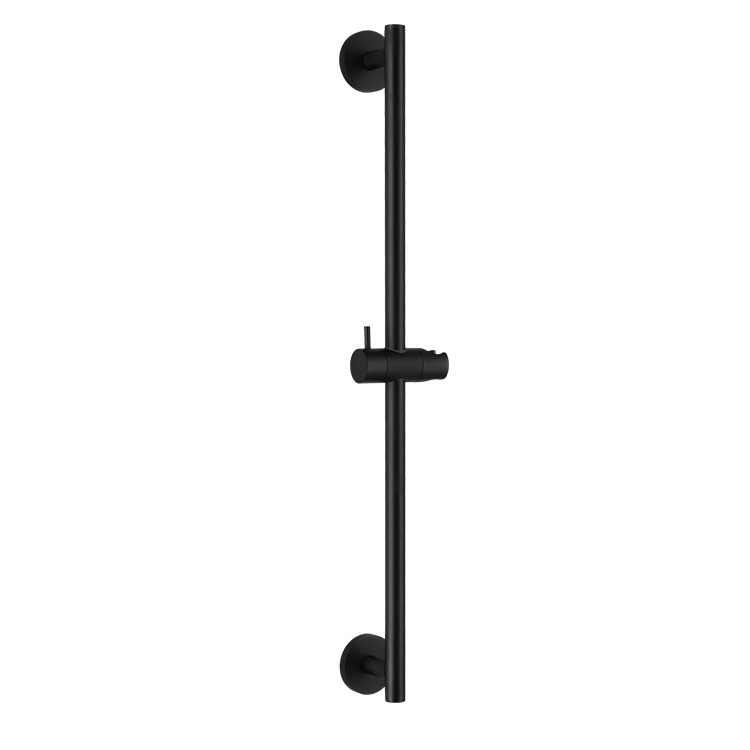 Black Shower Slide Rail