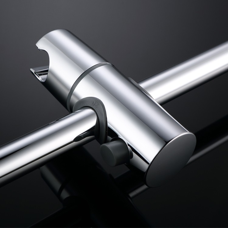 Chrome Shower Rail Slider