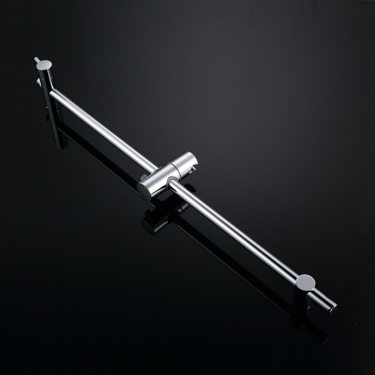 Chrome Shower Rail Slider