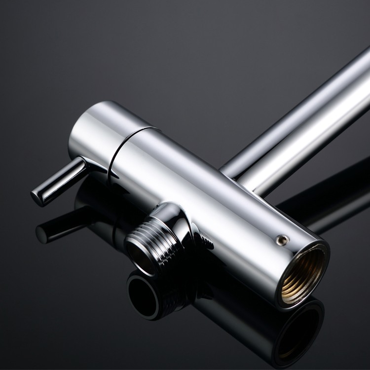 Chrome Shower Rail Slider