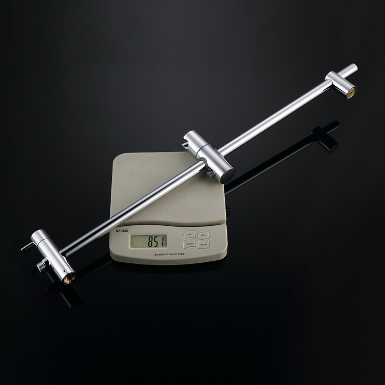 Chrome Shower Rail Slider