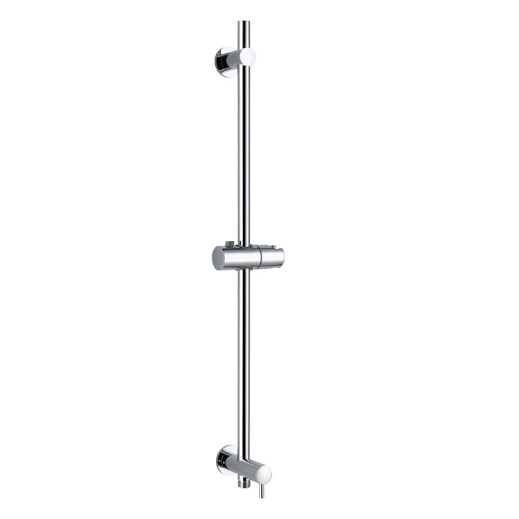 Chrome Shower Rail Slider