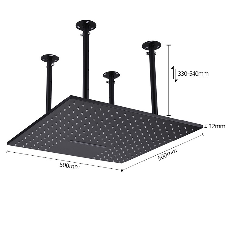Brushed Stainless Steel Shower Head