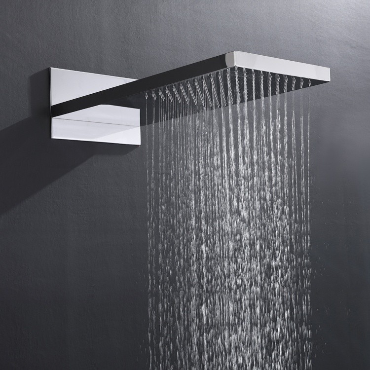 Brushed Stainless Shower Head