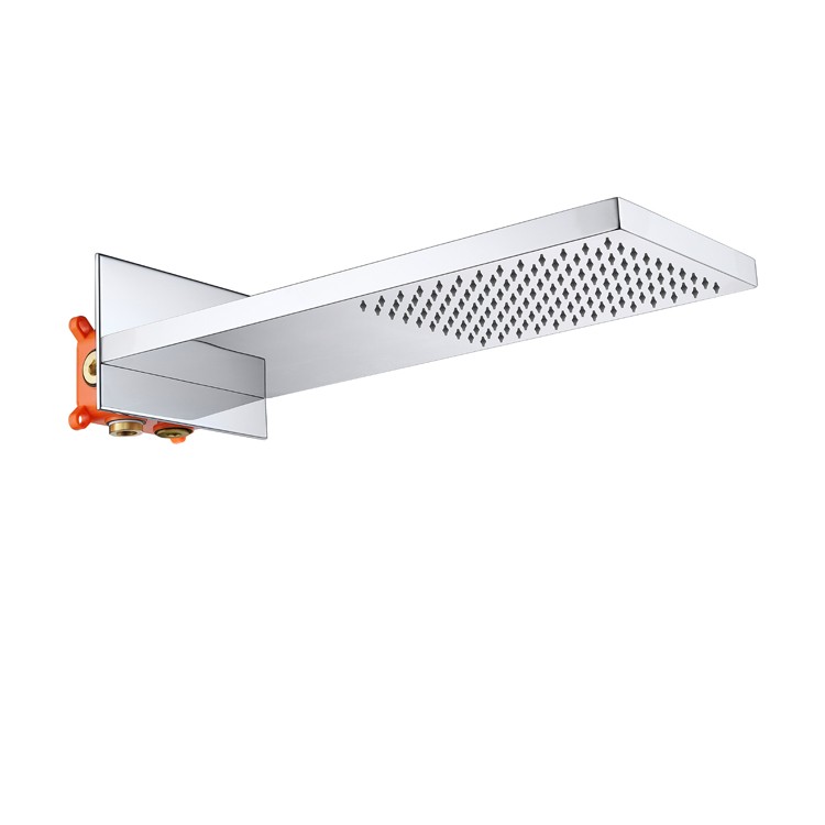 Brushed Stainless Shower Head