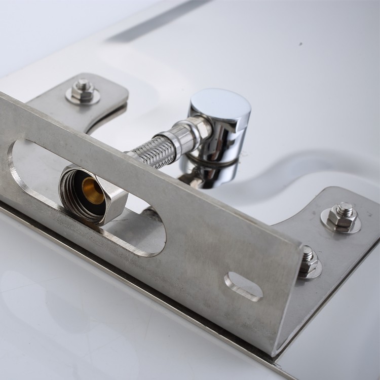 Square Waterfall Shower Head