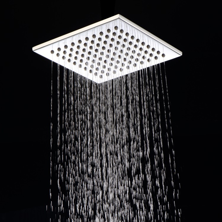 Brass Rainfall Shower