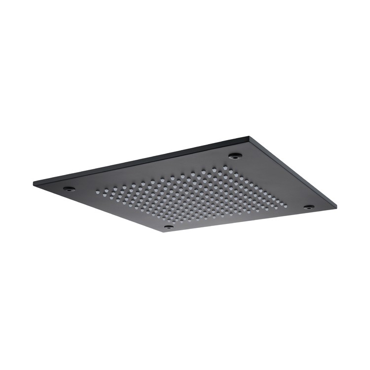 Black Ceiling Shower Head
